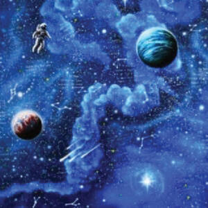 “Untitled Cosmic Clouds Into the Space”