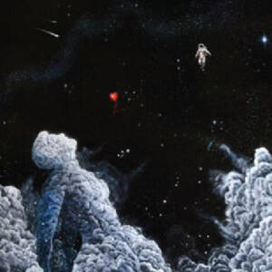 “Untitled Cosmic Clouds Into the Space III”