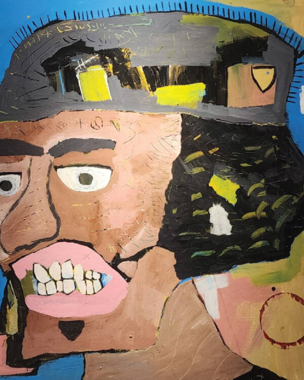 Skull Wrapped in Skin