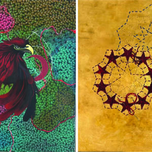 Cosmos (Diptych)